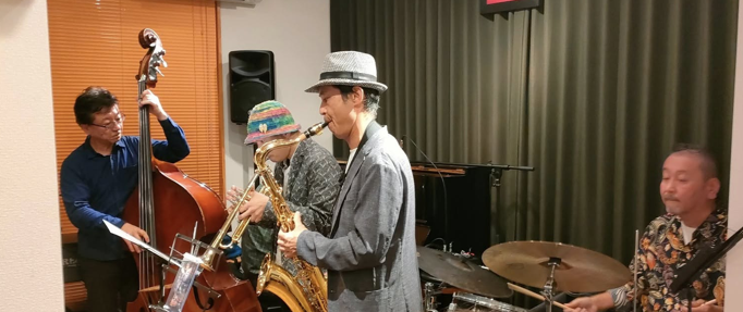 2025-10-25（土）浜田博之トリビュートバンド＠パーンの笛（Otsu Oneday Jazz）が終了しました。